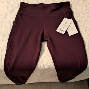Athleta NWT Polartec Power Stretch Fleece-lined pants